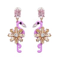 Alloy Fashion Flowers Earring  (yellow) Nhjj5142-yellow sku image 2