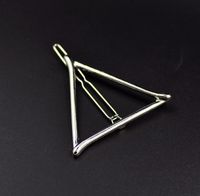 Alloy Simple Geometric Hair Accessories  (triangle Alloy) Nhhn0024-triangle-alloy sku image 2
