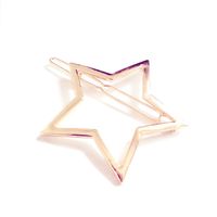 Alloy Simple Geometric Hair Accessories  (triangle Alloy) Nhhn0024-triangle-alloy sku image 11