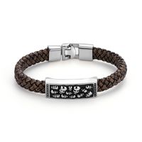 Leather Fashion Bolso Cesta Bracelet  (61186354) Nhxs1813-61186354 sku image 1
