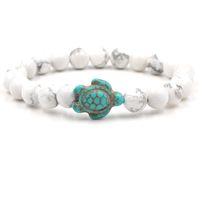 Moda Tortuga Turquesa Enchapado Sin Incrustaciones Pulsera sku image 3