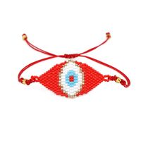 Go2boho Europäischer Und Amerikanischer Ethnischer Stil Damen Armband Miyuki Reis Perlen Gewebt Evil Eye Türkisches Böses Auge sku image 2