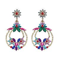 Imitated Crystal&cz Fashion Flowers Earring  (51170) Nhjj5104-51170 sku image 1