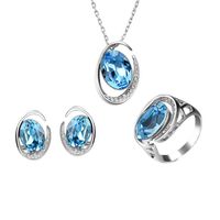 Alloy Fashion  Necklace  (61173173 Blue) Nhxs1787-61173173-blue sku image 1
