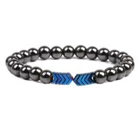 Natural Stone Fashion Geometric Bracelet  (blue) Nhyl0137-blue sku image 1