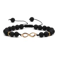 Natural Stone Fashion Animal Bracelet  (black) Nhyl0110-black sku image 1