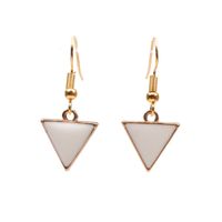 Außenhandel Meist Verkaufte Geometrische Dreieck Ohrringe Schmuck Großhandel Tropf Öl Geometrische Ohrringe Ohrringe sku image 1