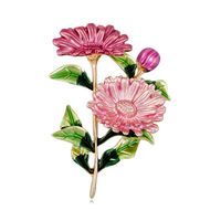 Alloy Korea Flowers Brooch  (al351-a) Nhdr2916-al351-a sku image 1