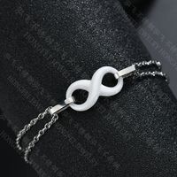 Titanium&stainless Steel Fashion Geometric Bracelet  (black) Nhhf0983-black sku image 1