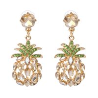 Imitated Crystal&cz Fashion Geometric Earring  (green) Nhjj5083-green sku image 4