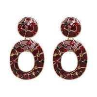 Alloy Fashion Geometric Earring  (red) Nhjj5077-red sku image 7