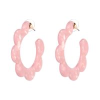 Simple Style C Shape No Inlaid Earrings Ear Studs sku image 2