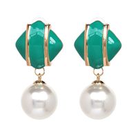 Beads Fashion Geometric Earring  (white) Nhjj5047-white sku image 3