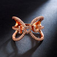 Copper Fashion Geometric Ring  (white Alloy-16mm) Nhlj4039-white-alloy-16mm sku image 5