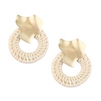 Alloy Bohemia Geometric Earring  (alloy One) Nhjq10571-alloy-one sku image 1