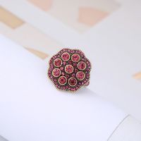 Alloy Fashion Flowers Ring  (alloy-1) Nhqd5454-alloy-1 sku image 1