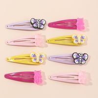 Cute  Candy Color Bear Hairpin Girl Cute Butterfly Bangs Clip Wholesale main image 1