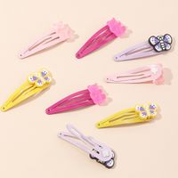 Cute  Candy Color Bear Hairpin Girl Cute Butterfly Bangs Clip Wholesale main image 4
