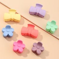 New Large Bath Tray Hair Clip Frosted Practical Hairpin Headdress Suit Wholesale main image 1
