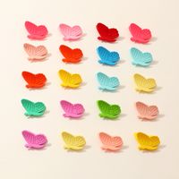 Color Butterfly Hairpin Hair Concave Shape Soil Cool Cute Little Butterfly Hair Accessories Wholesale main image 1