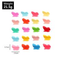 Color Butterfly Hairpin Hair Concave Shape Soil Cool Cute Little Butterfly Hair Accessories Wholesale main image 6