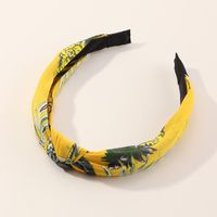 The New Fashion Chiffon Printing Hand-knotted Headband main image 5