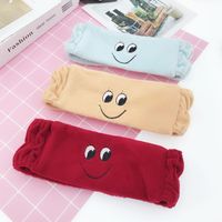 South Korea's New Smiling Face Makeup Yoga Headband Sports Elastic Headband Women's Hair Accessories Wholesale main image 5