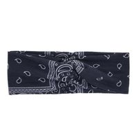 Bohemian Cashew Printed Headband Makeup Washing Hair Bundle  Cross-bread Headband main image 1