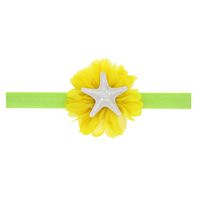 Children's Jewelry Princess Children Elastic  Treasure Cute Starfish Head Rope Mermaid Headband main image 4