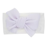 Fashion Children's Bowknot Rabbit Ears Newborn Nylon Headband  Wholesale main image 5