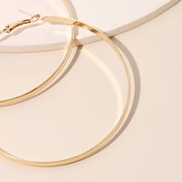 Fashion Exaggerated Simple Extreme Round Retro Simple Geometric Circle Earrings For Women main image 4