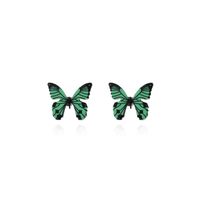 Korean Butterfly Candy Color Mixed Color Acrylic Earrings Set For Women main image 4