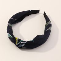 The New Fashion Chiffon Printing Hand-knotted Headband sku image 3