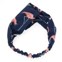 New Flamingo Korea Elastic Korean Cross Hairband Cloth Art Headband sku image 3