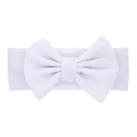 Children's Rabbit Ears Headband Baby Solid Color Bow Headband sku image 13