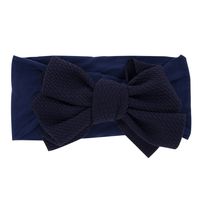 Moda Infantil Bowknot Orejas De Conejo Diadema De Nylon Recién Nacido Por Mayor sku image 6