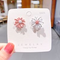 Korea's Hot Models Daisy Girl Simple Earrings Flower Earrings Wholesale Nihaojewelry sku image 25