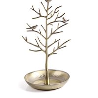 Creative Jewelry Holder Bird Tree Metal Earring Holder Necklace Storage Rack Jewelry Storage Display Stand main image 6