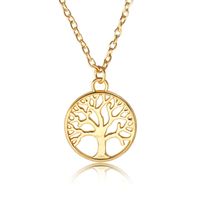 Fashion Retro Tree Of Life Pendant Alloy Ladies Peace Tree Necklace Clavicle Chain main image 1