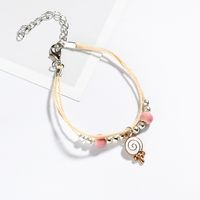 New Cartoon Cute Multi-layer Animal Student Hand Ornaments Simple Bracelet For Couple Hand Rope Wholesale sku image 2