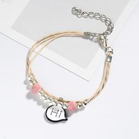 New Cartoon Cute Multi-layer Animal Student Hand Ornaments Simple Bracelet For Couple Hand Rope Wholesale sku image 5