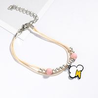 New Cartoon Cute Multi-layer Animal Student Hand Ornaments Simple Bracelet For Couple Hand Rope Wholesale sku image 9