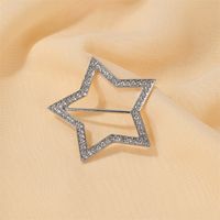 Five-pointed Star Waist Buckle Corner Knotted Simple Shirt Corner Buckle Star Button Wholesale Nihaojewelry sku image 2