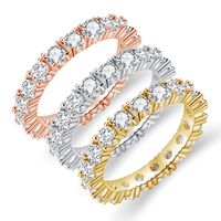 Popular New  Diamond Fashion All-match Ring Wholesale Nihaojewelry main image 1