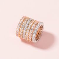 Popular New  Diamond Fashion All-match Ring Wholesale Nihaojewelry main image 4