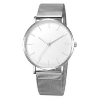 Fashion Ultra-thin Quartz Mesh Strap Watch Simple Scale Quartz Men's Business Watch Wholesale main image 5