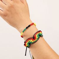 Fashion Hand-woven Rope Two Suit  Trend Wild Multi-layer Women's Bracelet Wholesale main image 2