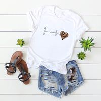 Women's Short Sleeve T-shirts Printing Casual Fashion Printing main image 2