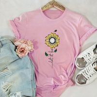 Women's Short Sleeve Printing Casual Fashion Printing main image 5