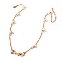 Korean Pearl Letter Alloy Love Clavicle Chai New Necklace Wholesale main image 6